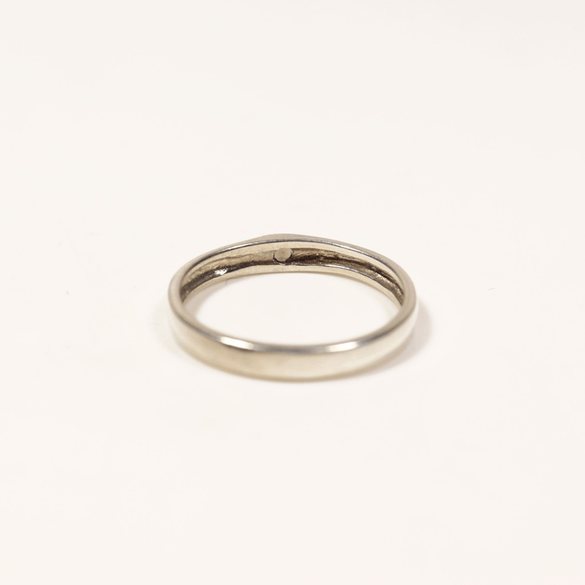 Simple Sterling Silver 925 Minimalist Design Style Small Round Cut Brown Smokey Topaz Birthstone Gemstone Band Ring Size O - 7