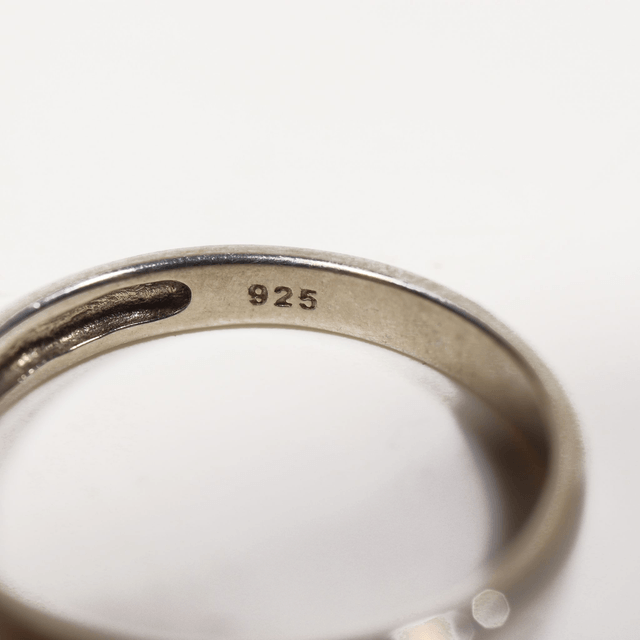 Simple Sterling Silver 925 Minimalist Design Style Small Round Cut Brown Smokey Topaz Birthstone Gemstone Band Ring Size O - 7