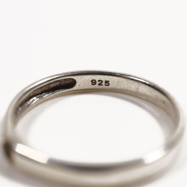 Simple Sterling Silver 925 Minimalist Design Style Small Round Cut Yellow Citrine Birthstone Gemstone Band Ring Size O - 7