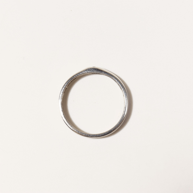 Simple Sterling Silver 925 Minimalist Design Style Small Round Cut Brown Smokey Topaz Birthstone Gemstone Band Ring Size O - 7